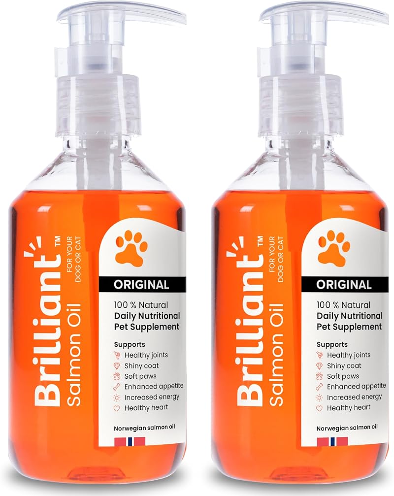 Hofseth Biocare Brilliant Salmon Oil for Pets 2x300ml Norway