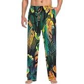 visesunny Stylish Men's Pajama Pants 100% Cotton Lounge Soft Warm Sleepwear Pants PJ Bottoms Drawstring and Pockets