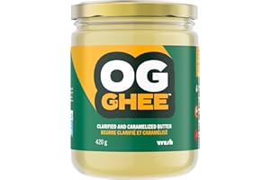 OG GHEE | 420g | Hormone and Antibiotic Free, Clarified Butter, Caramelized Flavour, Keto and Paleo Friendly, Gluten Free, La