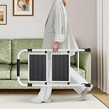 KINGRACK 2 Step Ladder with Non-Slip Wide Pedals White view 8