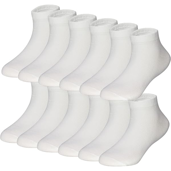 6 Pairs Girls White Fancy Pelerine Knee High Socks – Size 2-3 Years / Shoe 6-8