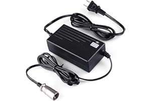 PRECISION AUTO PRODUCTS 36V 1.5A Battery Charger for Razor MX500 - Premium 36V 1500mA Scooter Quick Charger (3-Pin XLR Connector) for Razor Crazy Cart XL, MX650, Currie, Schwinn S1000, S600, Ezip E1000, X-600 - W15128190014