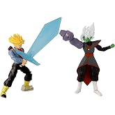 Dragon Stars Series - Dragon Ball Super - Future Trunks Vs. Fusion Zamasu, 6.5" Action Figure Battle Pack