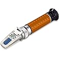 Vee Gee Scientific BTX-20 Handheld Refractometer, with Brix Scale, 0-20%, +/-0.1% Accuracy, 0.10% Resolution, 10 to 30 degree C ATC