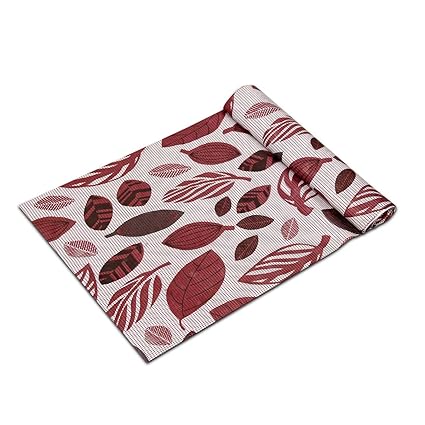 Yellow Weaves PVC Wardrobe/Kitchen/Drawer Shelf Mat 5 Mtr Roll, Color - Multi