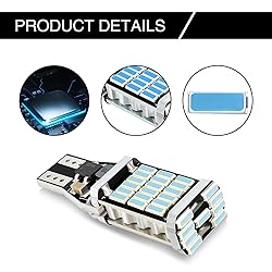 Sinytuto Pack-4 LED Reverse Lights, T15 4014 45SMD