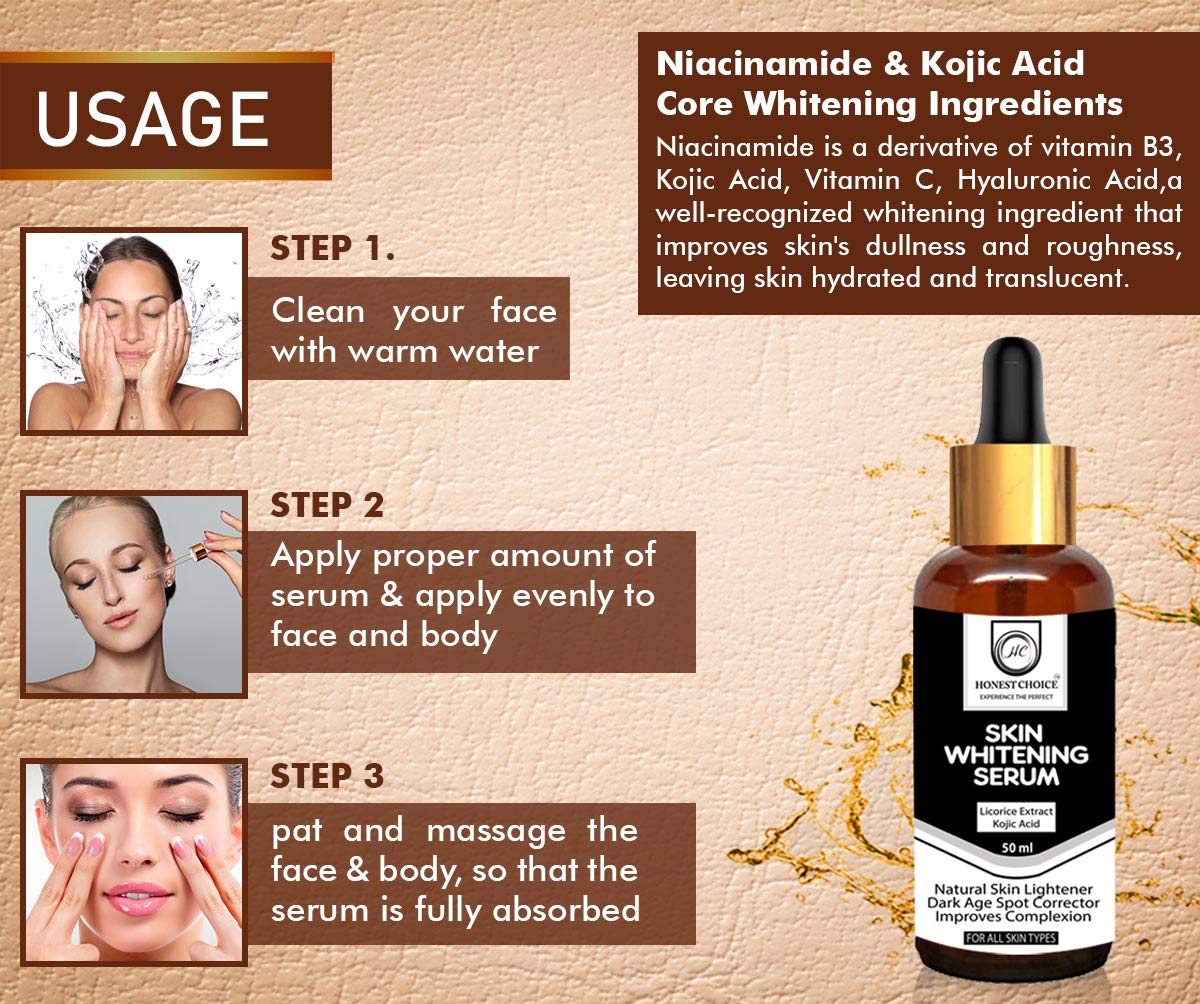 body whitening serum