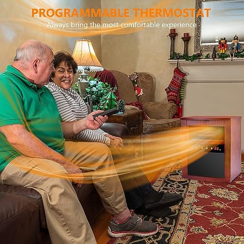 Space Heaters Small Infrared Heater With Thermostat Best Small