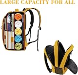 MATEIN Travel Laptop Backpack 15.6 inch Anti Theft Water Resistant Yellow view 4