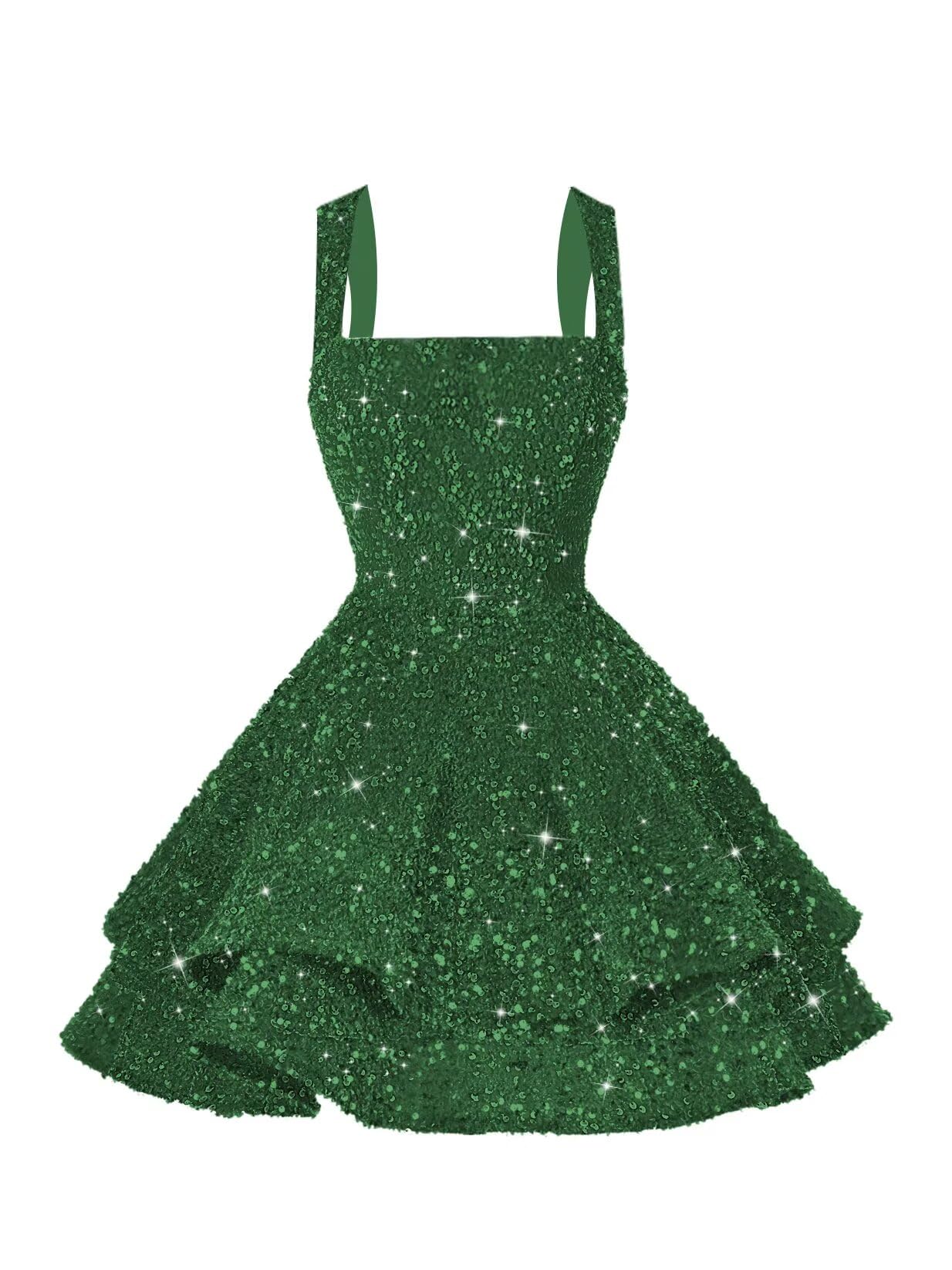 vintys Sparkly Short Prom Dresses for Teens