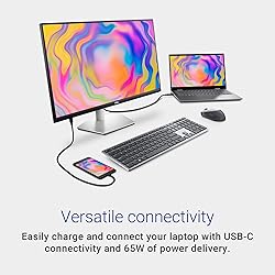 Dell S2722QC Monitor - 27 inch 4K USB-C , UHD