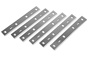 WEN JT3062B-6 6-Inch SK5 Replacement Benchtop Jointer Blades, 6 Pack