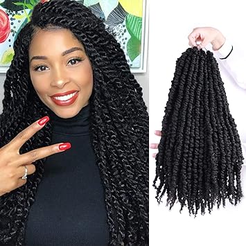 Amazon Com 7 Packs 18 Inch Pre Twisted Passion Twist Crochet Hair