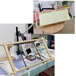 Metal Needlework Frames Stand Adjustable Rotated
