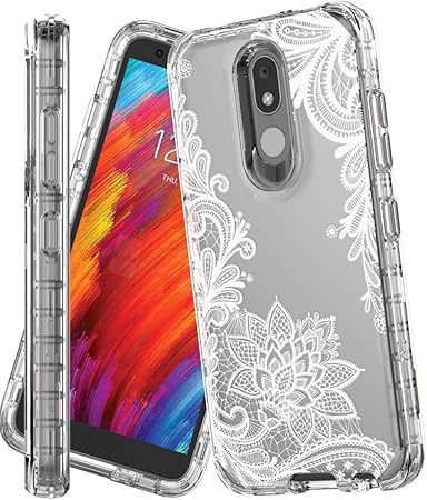Amazon.com: Funda 3 en 1 para LG Aristo 4 Plus, LG K30 2019, LG Prime 2, LG Tribute Royal, LG Arena 2, LG Escape Plus., Blanco: Electronics