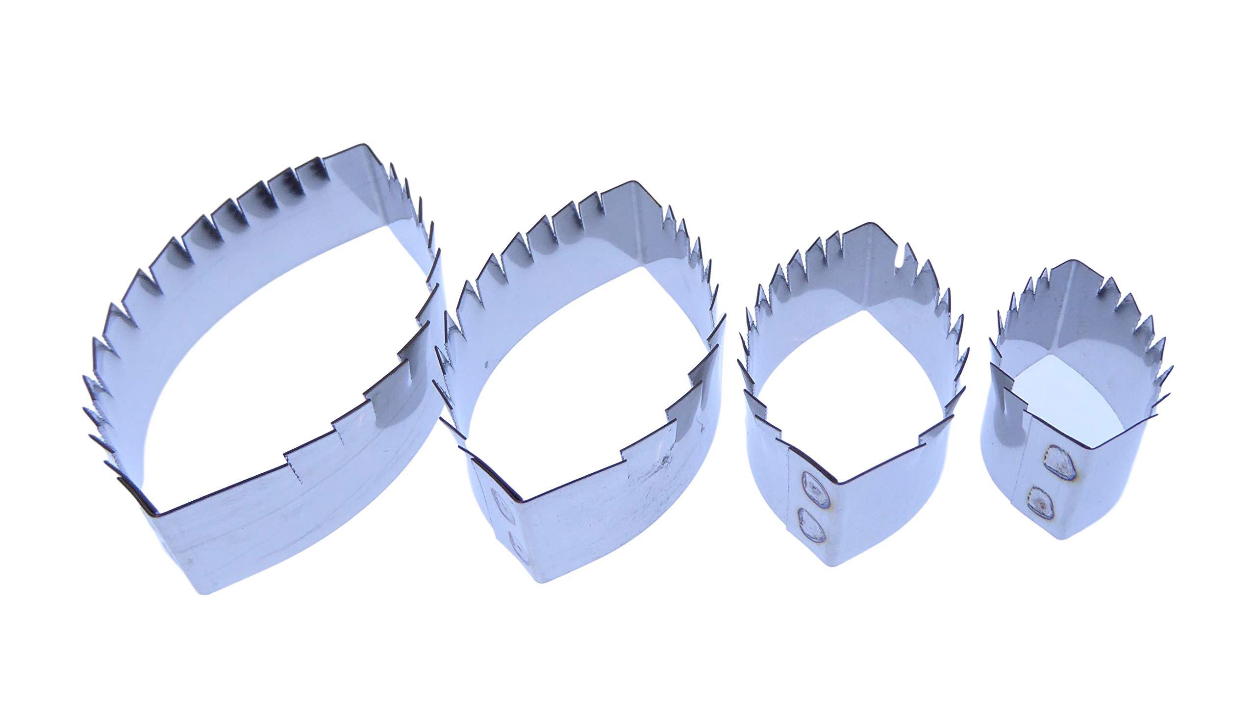 Multi Purpose Leaf Plain/Serrated Set of 4