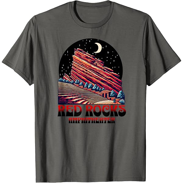 Amazon.com: Red Rocks Amphitheater - Morrison Colorado Poster Art 