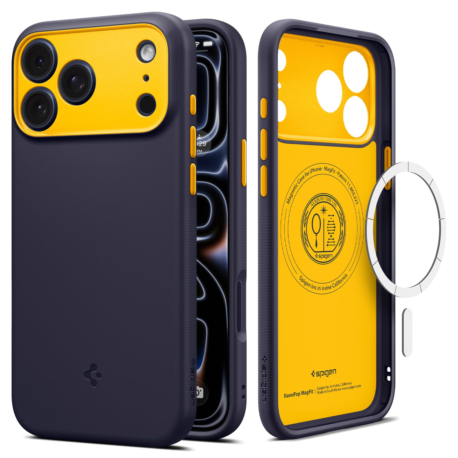 Spigen for iPhone 17 Pro Max Case, Nano Pop MagFit