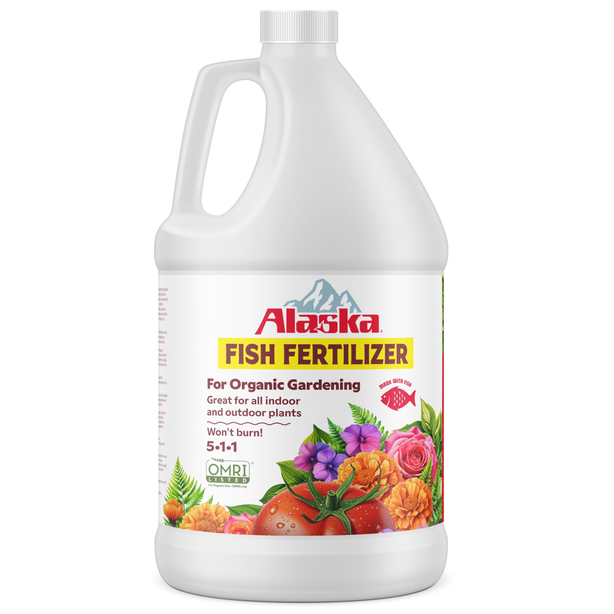 Alaska Fish Fertilizer OMRI Listed 5-1-1, 115 oz Image