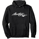 Mustang Script Logo Pullover Hoodie