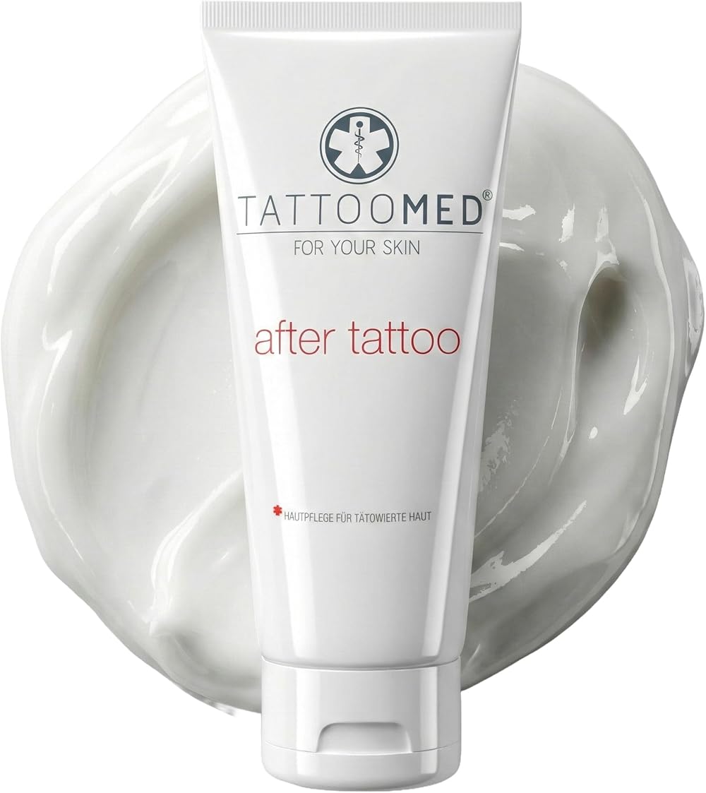 TattooMed After Tattoo Cream 100ml Panthenol Vitamin E New Skin Care
