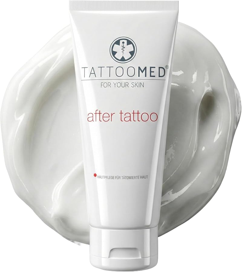 TattooMed After Tattoo Cream 100ml Panthenol Vitamin E New Skin Care
