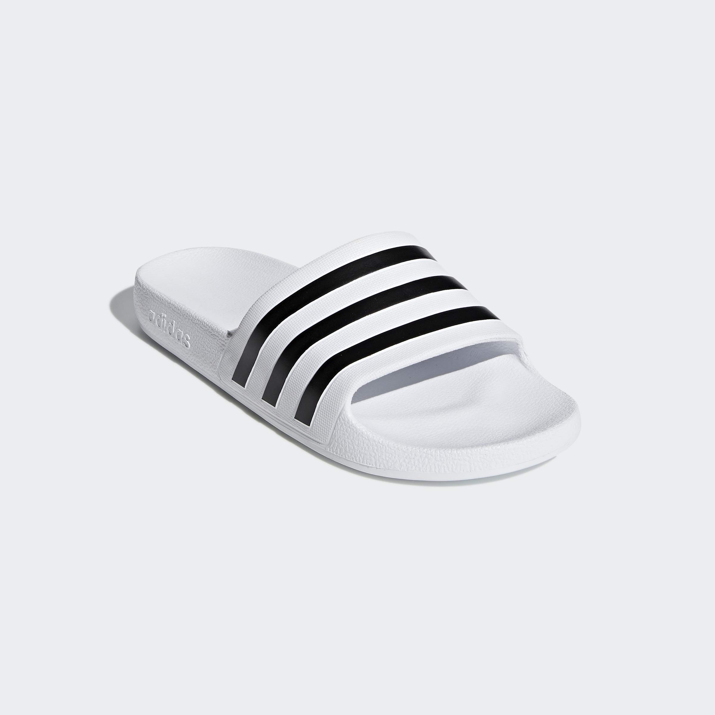 adidas Unisex Adilette Aqua Slides, Cloud White / Core Black / Cloud White, 38 EU 7