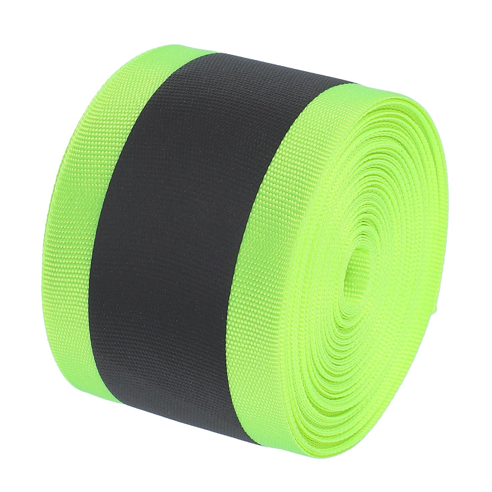 PATIKIL Reflective Tape Strip, 2" x 33FT High Visibility Reflective Strip Sew-on Reflective Tape DIY Safety Fabric Webbing for Bags Clothes Raincoats, Fluorescent Green
