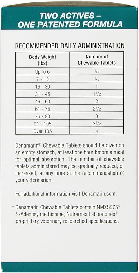 denamarin chewable 75 count