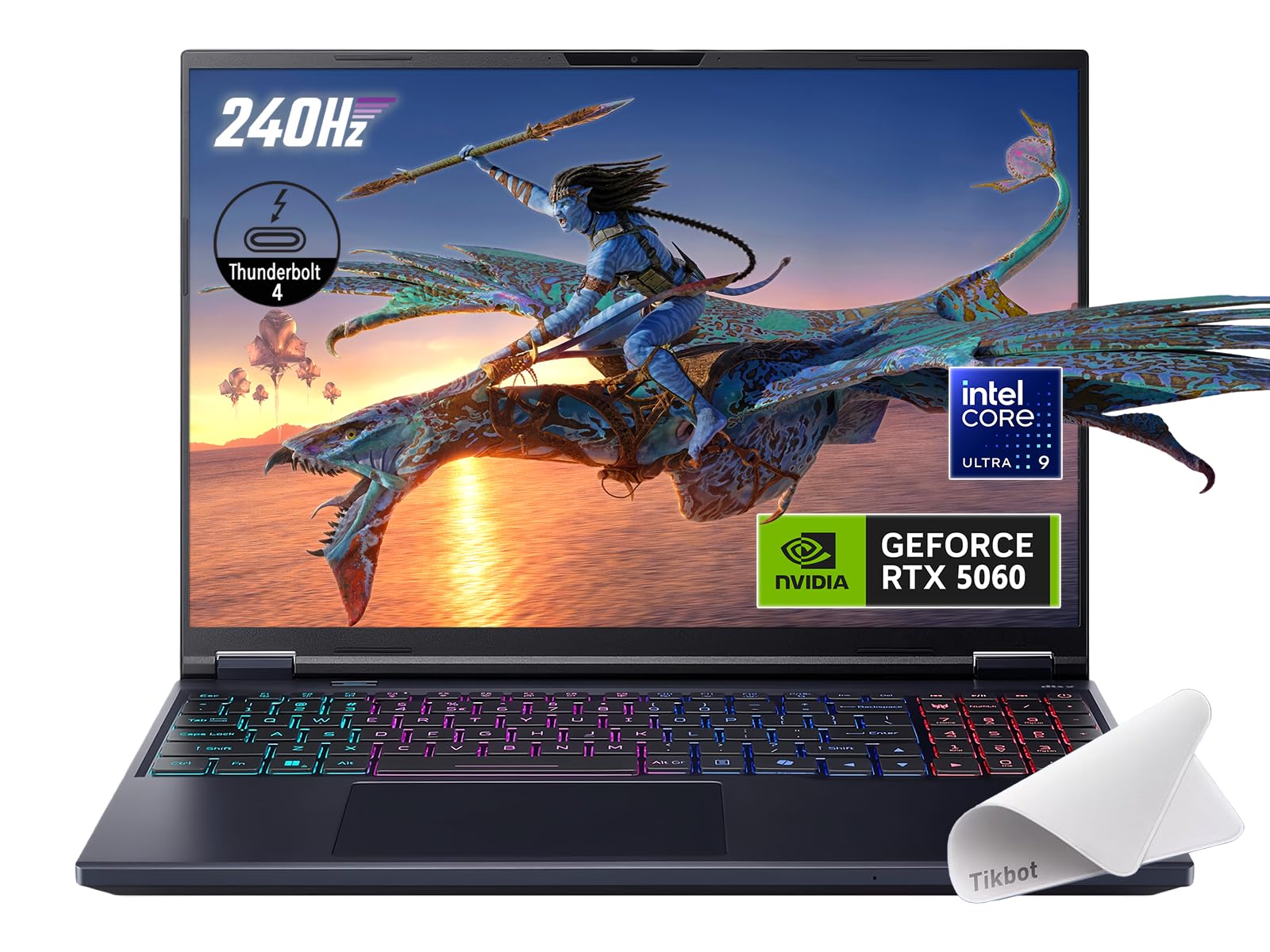 acer Predator Helios Neo 16S AI Gaming Laptop | 16" OLED 240Hz | Intel Core Ultra 9 275HX | NVIDIA GeForce RTX 5060 |Win 11，with Mouse pad (16GB RAM | 1TB PCIe SSD)