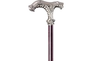 Design Toscano Pewter Walking Stick