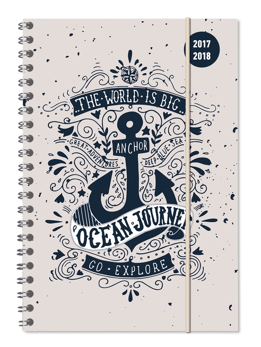 Diary School collegetimer "Still 2017/2018 – spiralata – Weekly – 224 Pages – 15 x 21 cm
