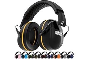 Dr.meter Noise Cancelling Ear Muffs, SNR 31dB Noise Cancelling Headphones for Adults Autism, Hearing Protection Ear Muffs for