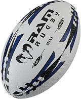 Ram Rugby Mini Rugby Ball Size 1 Air Filled or Softee Red or Blue view 1