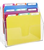 Amazon.com : File Organizer for Desk - This Acrylic Storage Box is