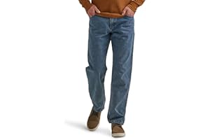 Wrangler Authentics Mens Classic 5-Pocket Relaxed Fit Cotton Jean