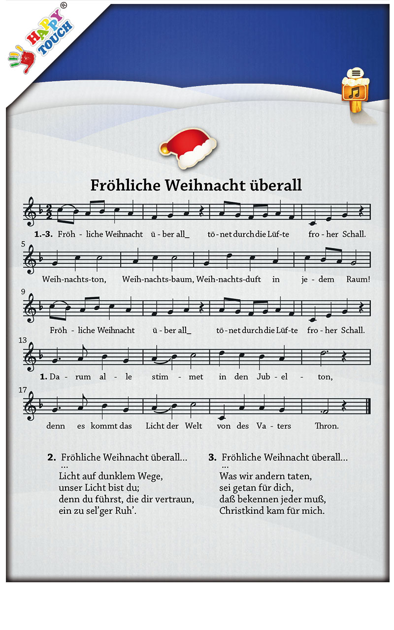 German Christmas Songs for Kids and Adults completely in german