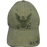 United States US Navy Cap Hat Olive Drab (Officially Licensed by The US Navy)