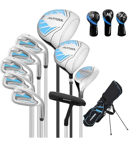 Amazon.com : XDriveMax 10 Pieces Complete Mens Womens Golf Clubs
