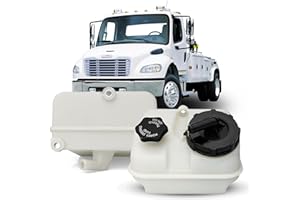 YUANJUFITT ‎603-5206 Power Steering Reservoir Tank Bottle with Cap for Freightliner M2 106 112 Freightliner Business Class M2 2008-2014 Steering Reservoir Truck Accessories A1414796003 A1419133000