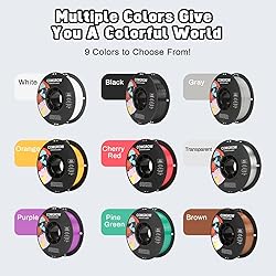 Comgrow PETG 3D Printer Filament 1.75mm, High