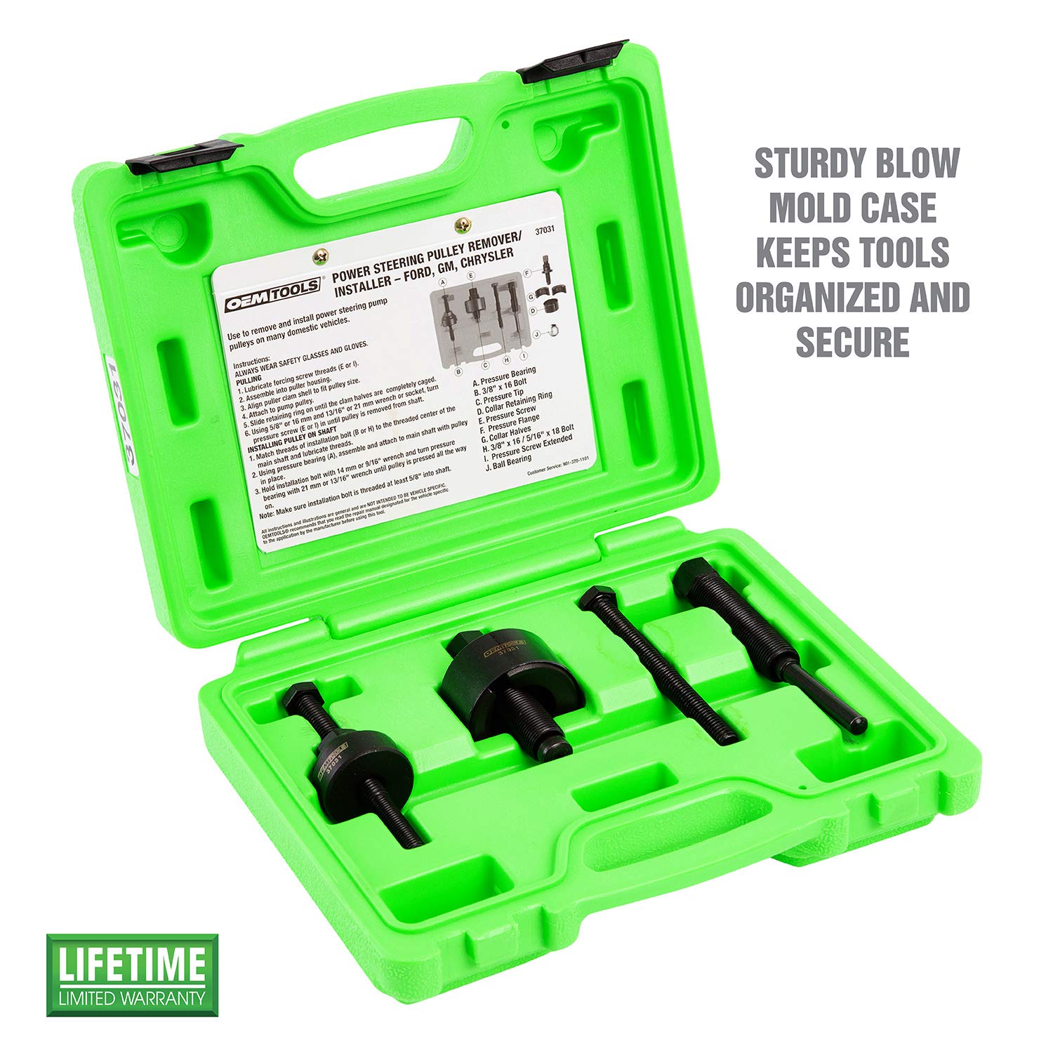 Mua OEMTOOLS 37031 Power Steering Pulley Puller and Installer Kit