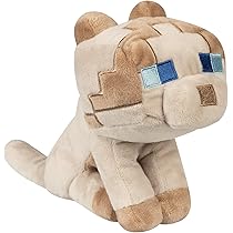 minecraft calico cat plush