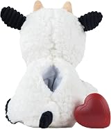 Webbox Colby the Cuddle Cow Plush Toy with Heartbeat for Separation Anxiety view 3