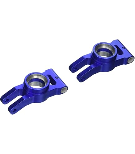 Aluminum Rear Hub Set (2pcs) - Compatible With Team Associated RC10 B6 & B6D RC Cars