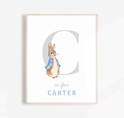 bunny rabbit nursery decor