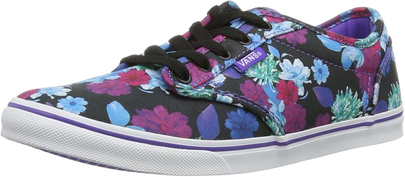 vans with purple flowers