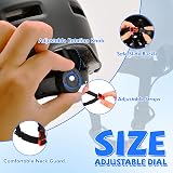 LOKJIJI Kids Bike Helmet Adjustable Youth Adult Multi-Sport Cycling Skating view 3