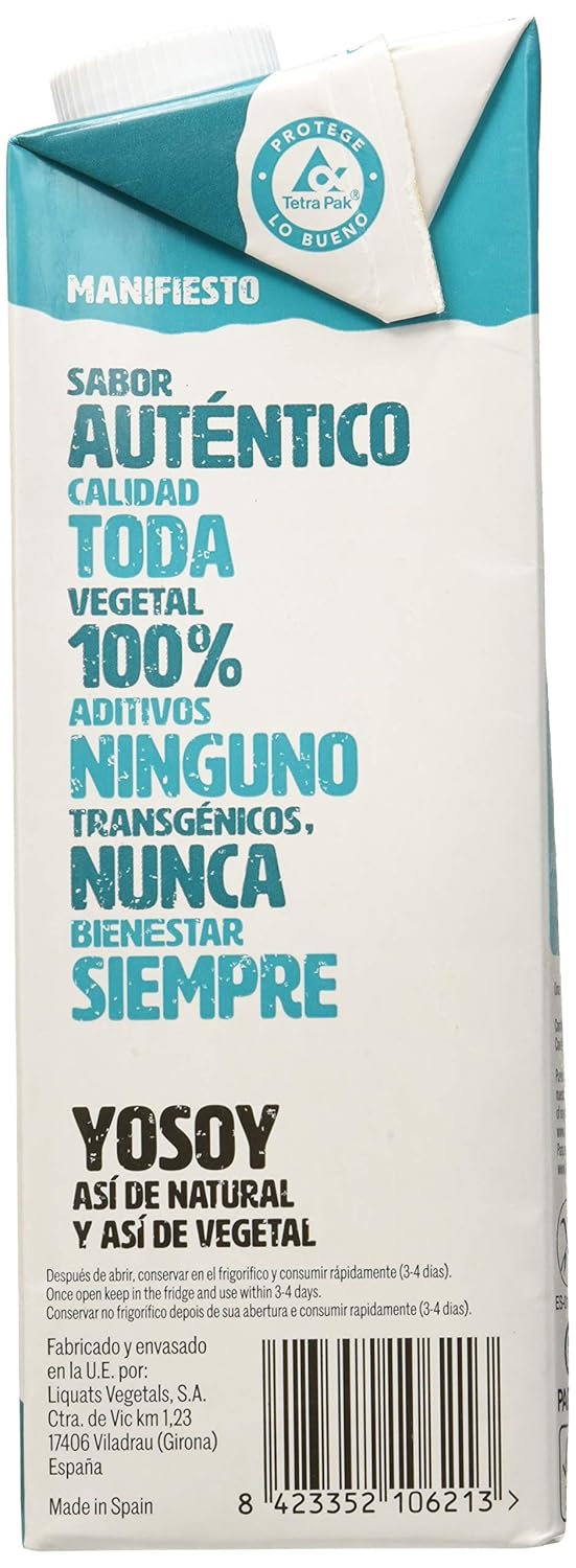 YOSOY Bebida de Arroz con Coco 1L [caja de 6 x 1L]: Amazon.es: Alimentación y bebidas