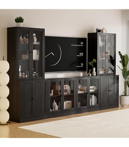 Amazon.com: ACME Versailles Cherry Oak Entertainment Center with
